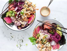 Sesame Shrimp Sushi Bowls