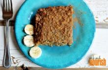 Pomegranate Oatmeal Bake