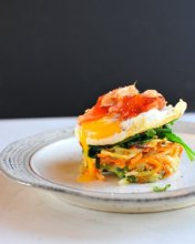 Smoked Salmon Breakfast Stacks