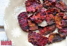 Chili Roasted Beet Chips