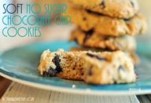 Soft No Sugar Chocolate Chip Cookies