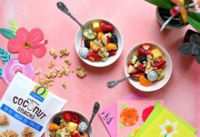 Fruit Salad with Maple Lime Vinaigrette