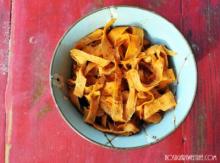 Honey Almond Sweet Potato Fettucini