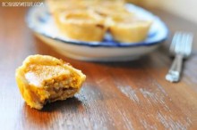 {White Chocolate Pumpkin Pie Bites}