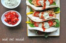 Strawberry Margarita Chicken Tacos