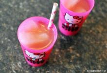 {Healthy Strawberry Soda}