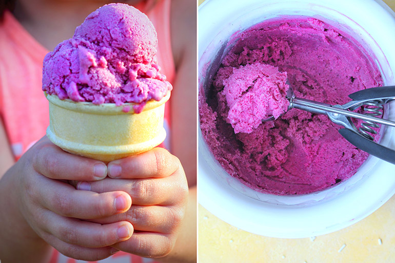 pitaya nice cream